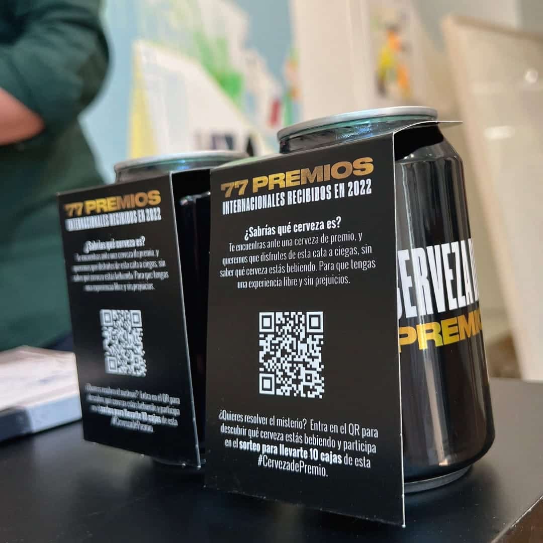 Latas de cerveza
